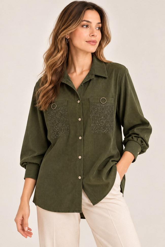 CENTİLMEN Taş İşlemeli Tunik 65670
