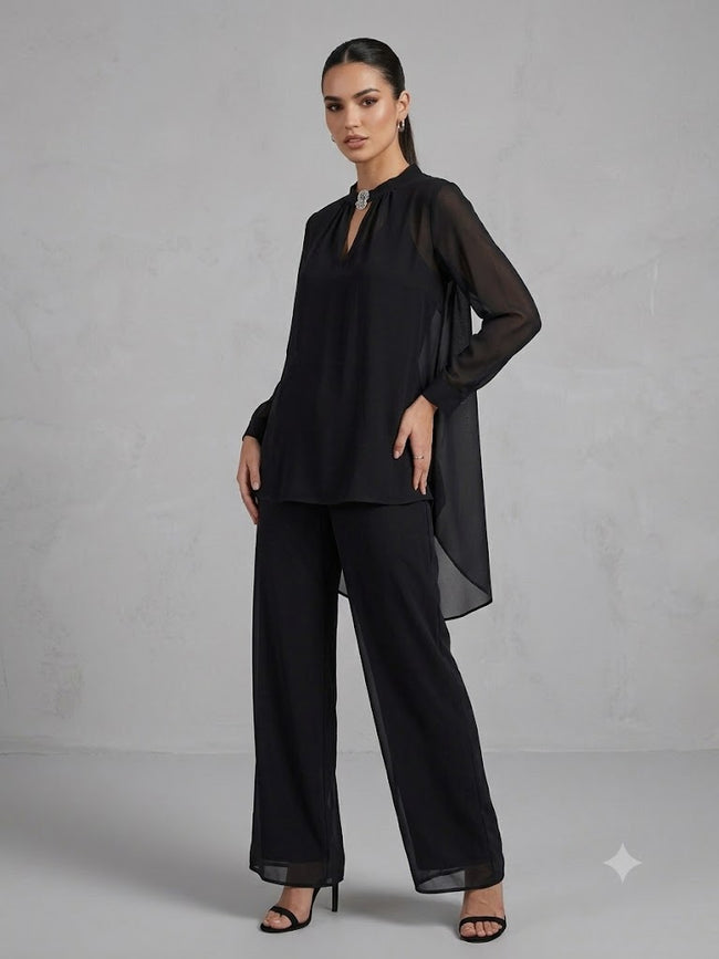 FABE CHIFFON 2'Lİ TAKIM 3425
