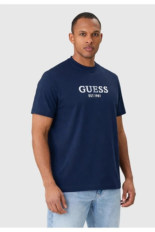 GUESS Jersey Erkek Regular Fit T-Shirt M6GI16K3032