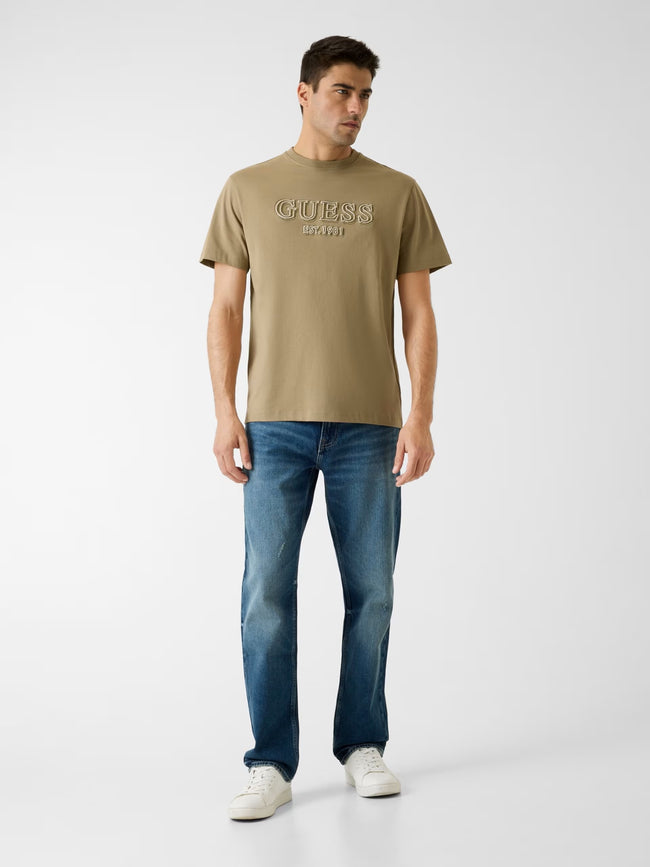 GUESS Nakışlı Logo Tişört M6RI22K8FQ4