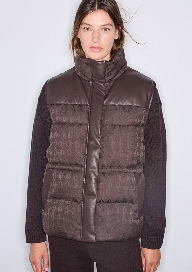İPEKYOL Monogram Jakarlı Yelek W6260007123