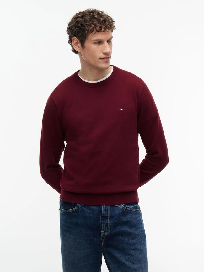TOMMY HILFIGER Sıfır Yaka Kaşmirli Kazak W0MW28046XIT