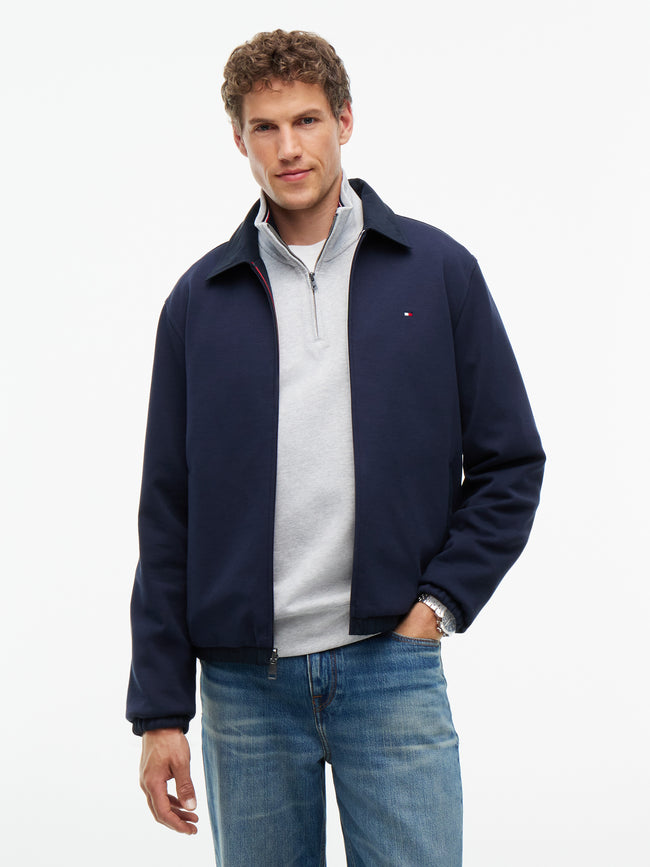 TOMMY HILFIGER Intechno Örme Çift Taraflı Fermuarlı Ceket MW0MW44947DW5