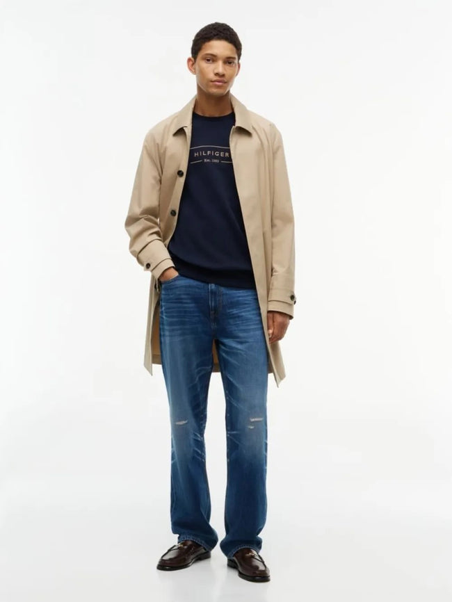 TOMMY Logolu Örme Sweat MW0MW44939-DW5