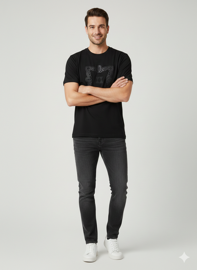 CENTİLMEN Basklı Erkek T-shirt 502364