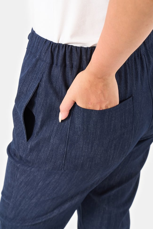 Centilmen Beli İpli ve Lastikli Pantolon 30227