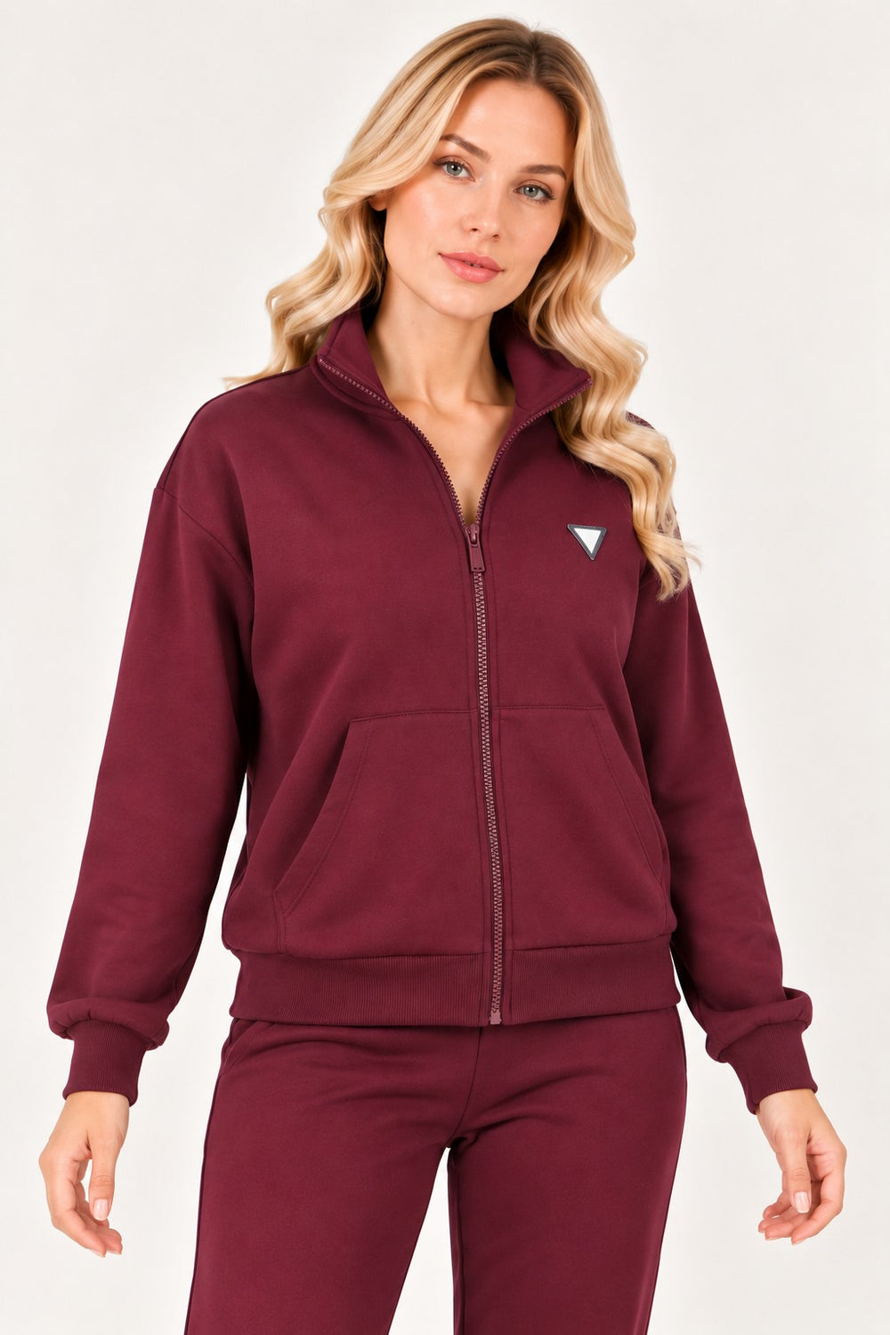 GUESS Fermuarlı Sweatshirt V6YQ17K4313