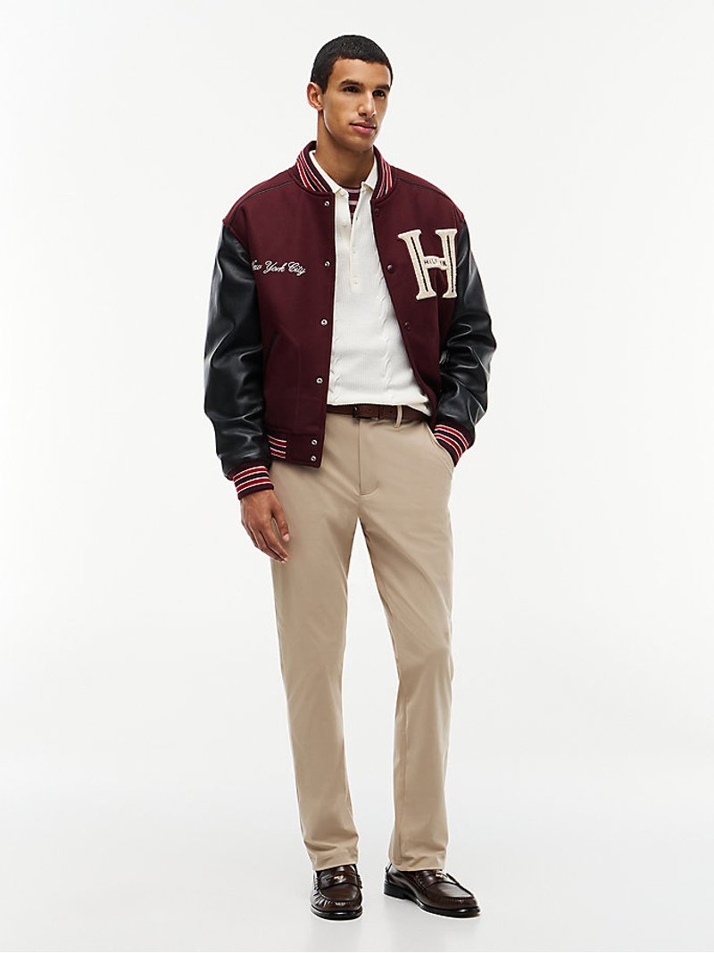 TOMMY HİLFİGER Straight Fit Normal Bel Pantolon MW0MW43408-AEG