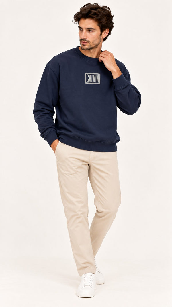 CALVİN KLEİN Sıfır Yaka Sweatshıt LV04RH248GUB1