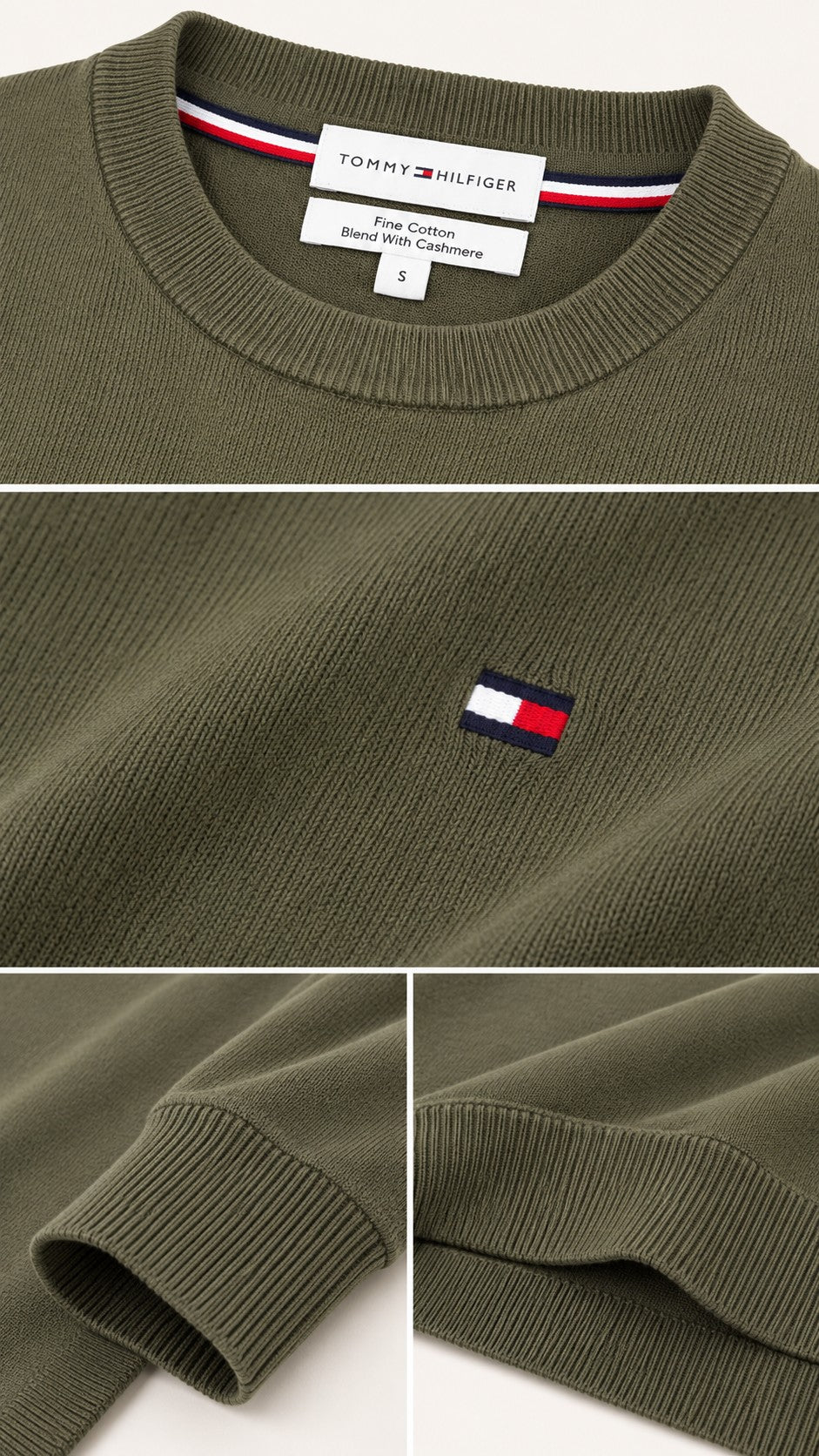 TOMMY HILFIGER Bisiklet Yaka Kazak MW0MW28046VLP