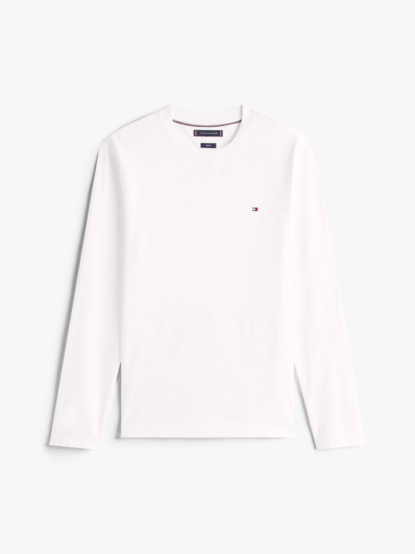 TOMMY HİLFİGER  Interlock Uzun Kollu T-Shirt MW0MW27908-BDS