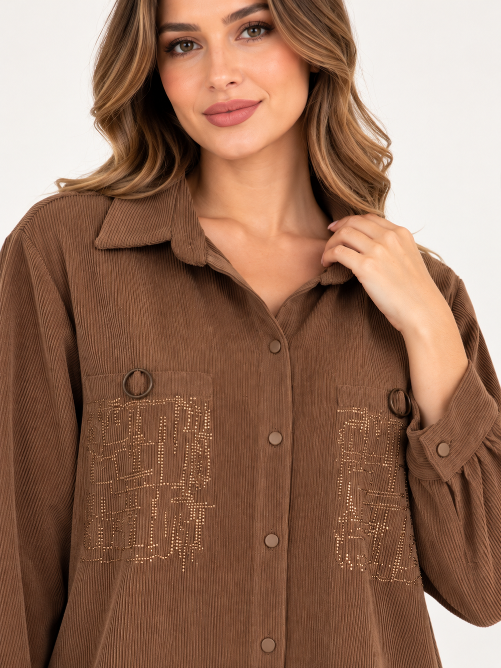 CENTİLMEN Taş İşlemeli Tunik 65670