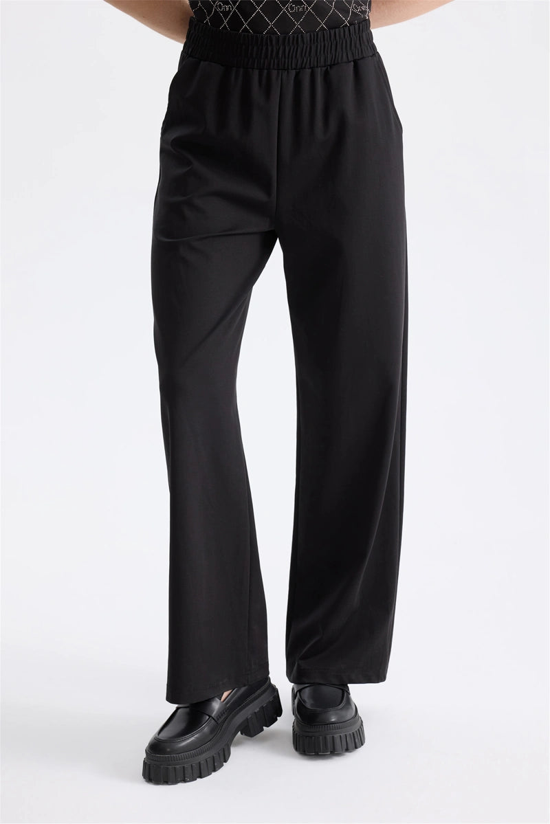 ON TRİKO Beli Lastikli Geniş Paça Pantolon  16331