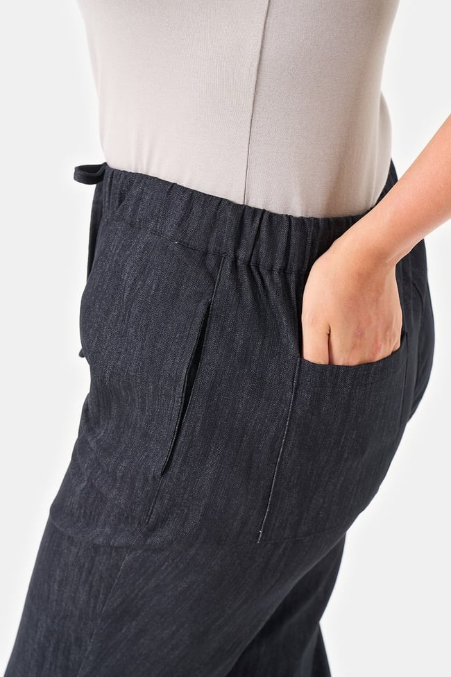 Centilmen Beli İpli ve Lastikli Pantolon 30227