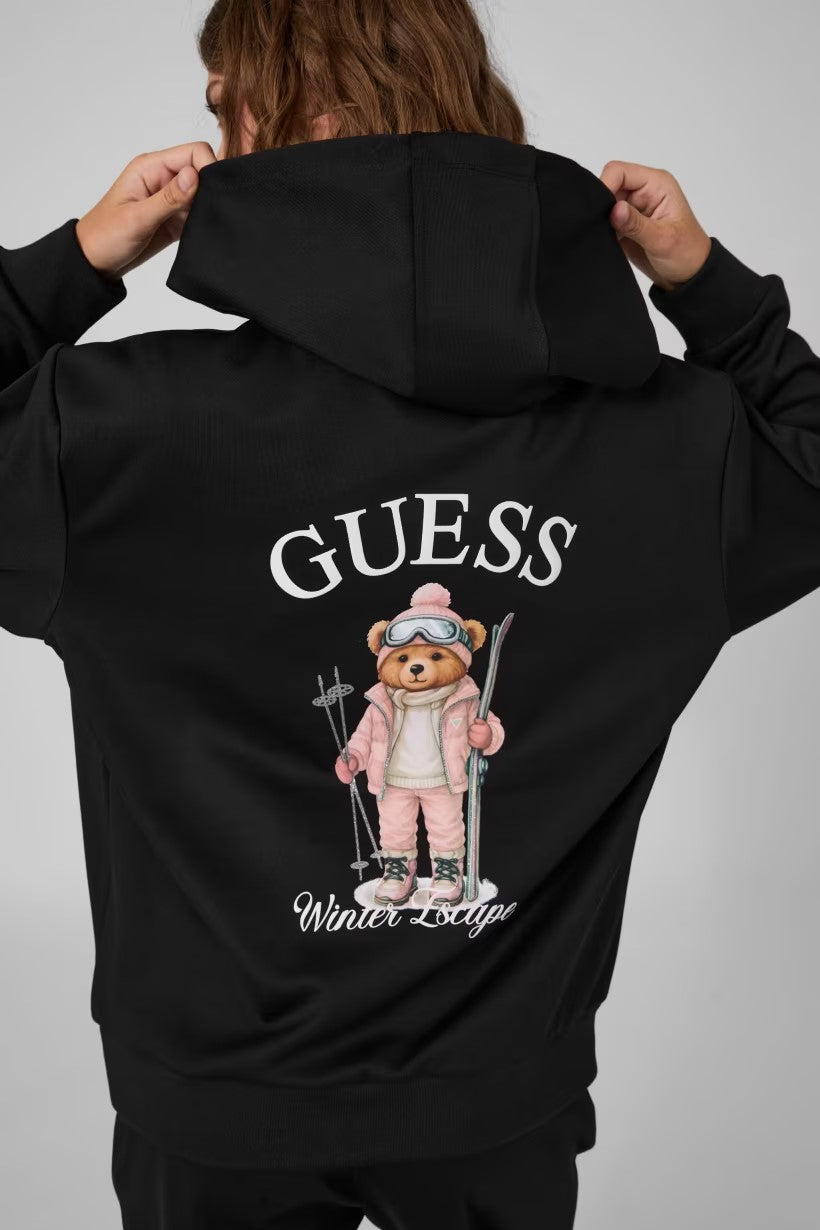 GUESS Kapuşonlu Sweatshırt V6BQ17K6354