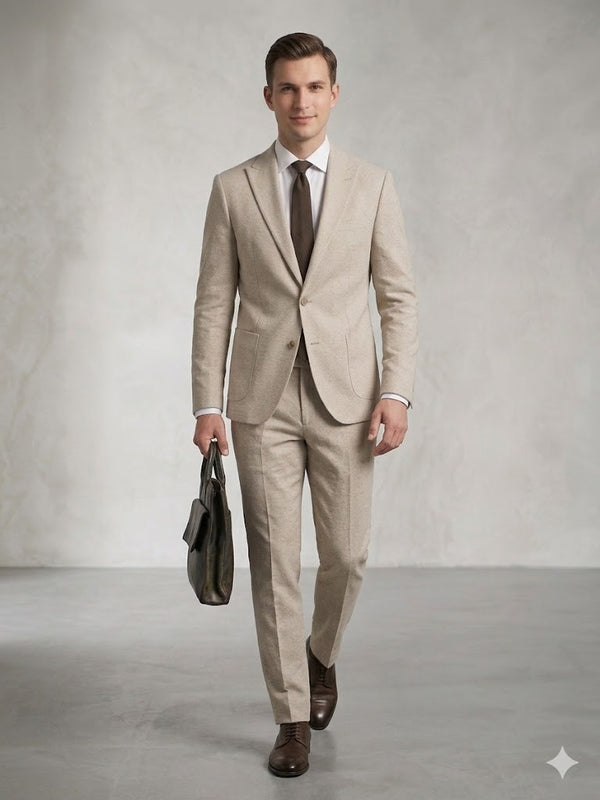 CENTİLMEN Erkek Modern Fit Klasik Takım Elbise 915K620-2
