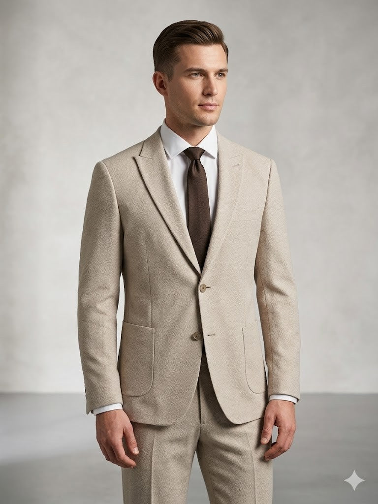 CENTİLMEN Erkek Modern Fit Klasik Takım Elbise 915K620-2