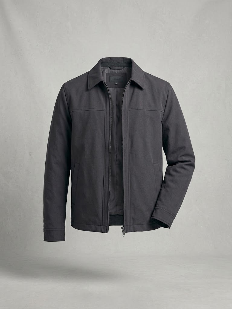 CENTİLMEN Regular Fit Fermuarlı Klasik Yaka Mont 7393