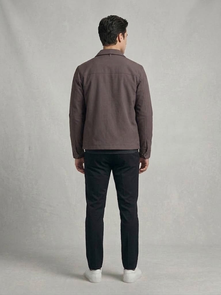 CENTİLMEN Regular Fit Fermuarlı Klasik Yaka Mont 7393
