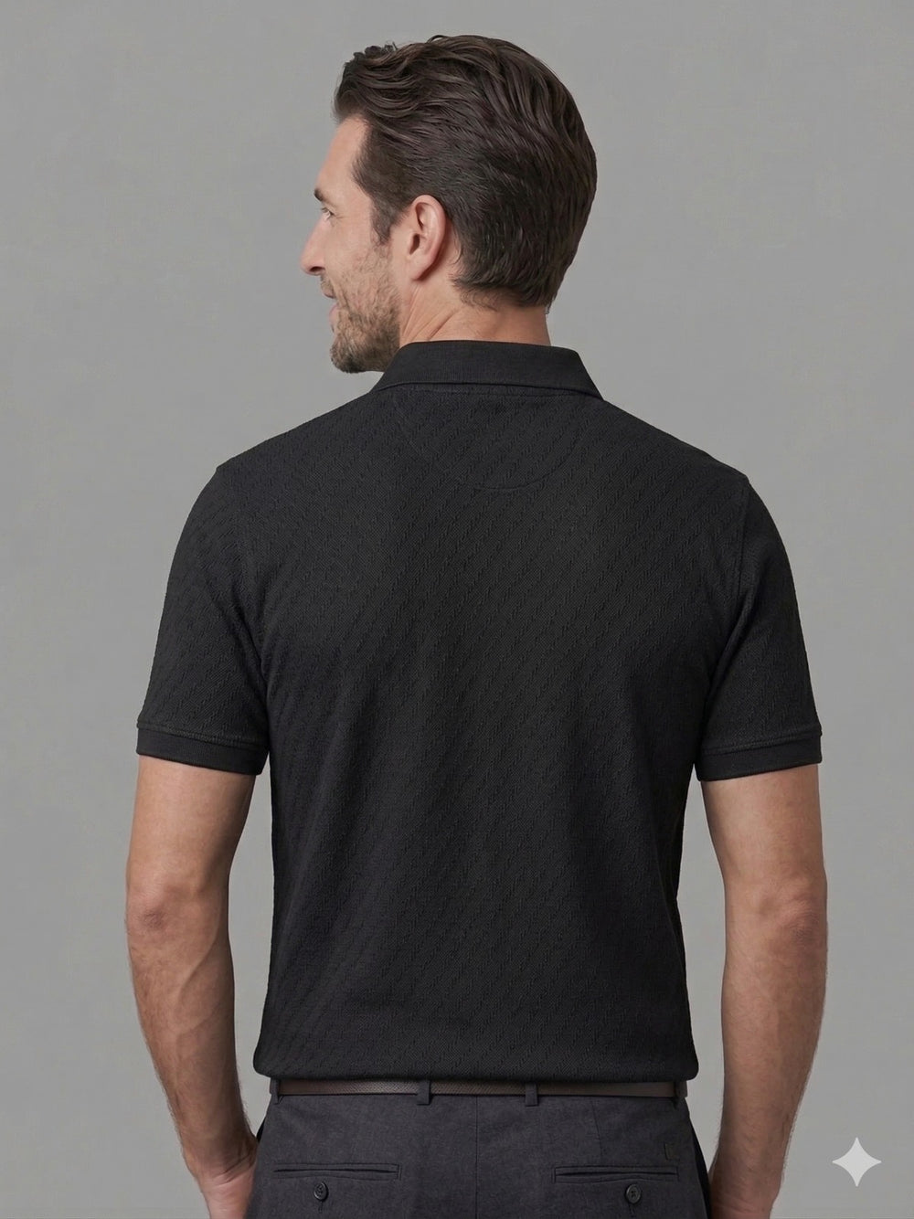 CENTİLMEN Yakası Düğmeli Kolları Lastikli T-shirt  6720