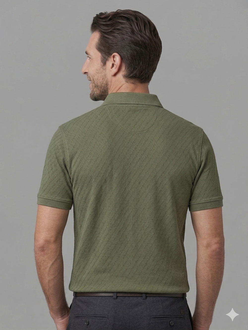 CENTİLMEN Yakası Düğmeli Kolları Lastikli T-shirt  6720