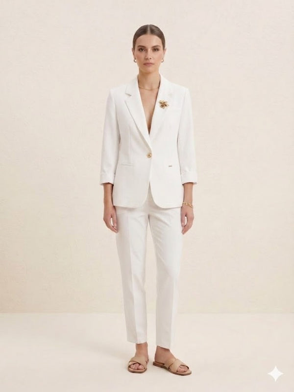 CENTİLMEN Aksesuar Detaylı Blazer Ceket 7701