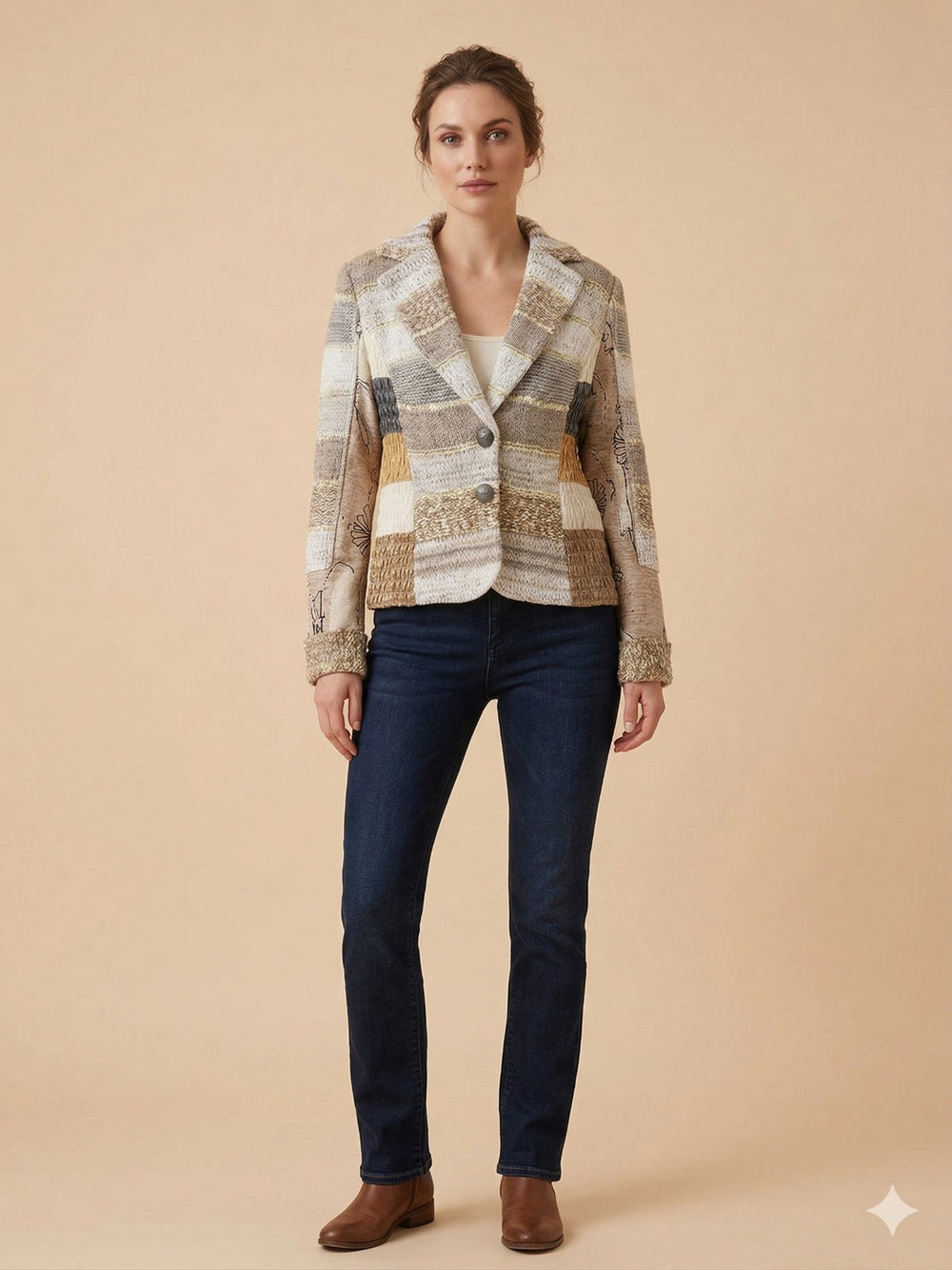 BDK Örgü Blazer Ceket  2215L