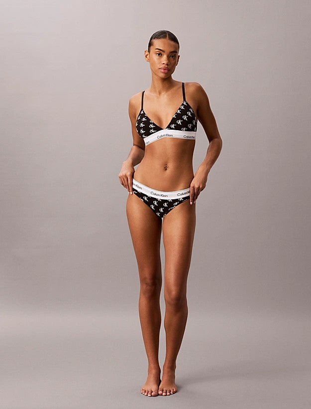 CALVİN KLEİN Hafif Astarlı Üçgen Bralet LV00QF8498JGJ