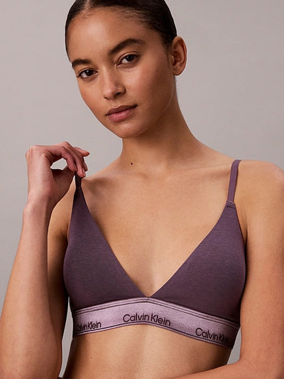 CALVİN KLEİN Metalik Hafif Astarlı Üçgen Bralet LV00QF8825LN1