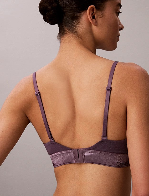 CALVİN KLEİN Metalik Hafif Astarlı Üçgen Bralet LV00QF8825LN1