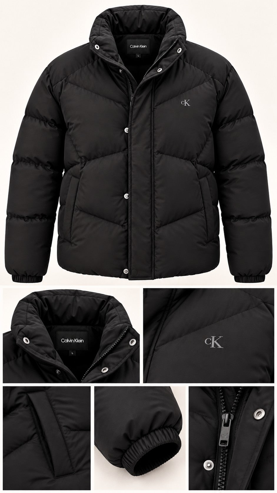 CALVİN KLEİN Erkek Şişme Mont LV04RH537GUB1