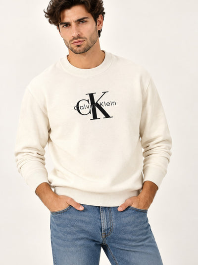 CALVİN KLEİN Sıfır Yaka Erkek Kazak LV04RH320GP74