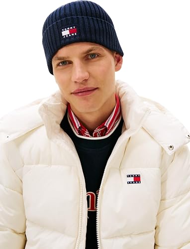 TOMMY Erkek Marka Logolu Günlük Kullanıma Uygun Lacivert Bere AM0AM13669C1G