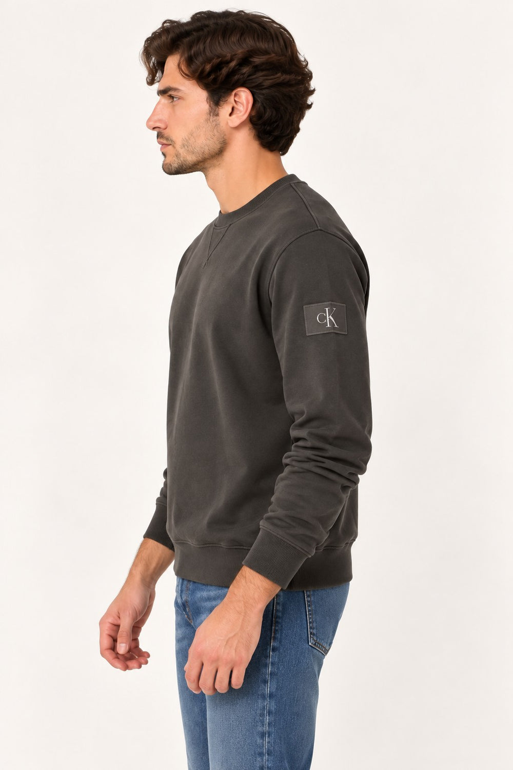 CALVİN KLEİN Kol Armalı Sweatshırt LV04RJ200G8MN