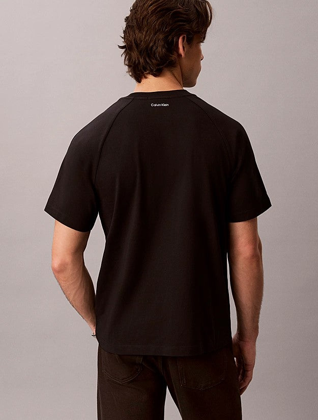 CALVİN KLEİN Logolu Şeritli T-Shirt LV04RH201GUB1