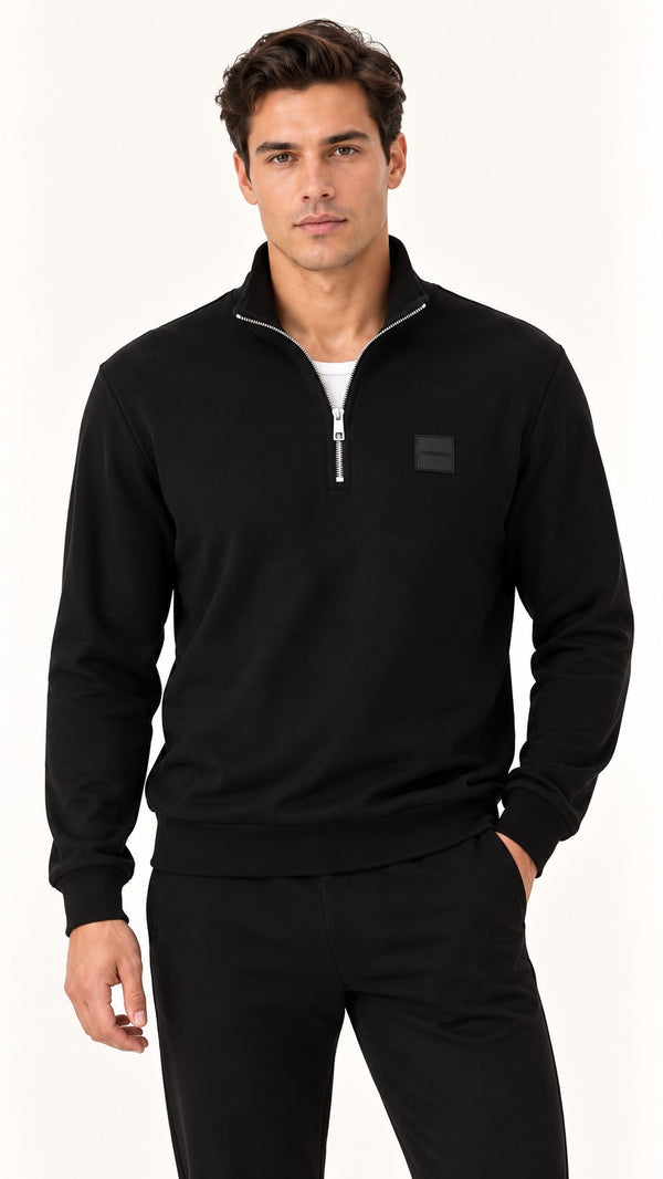 CALVİN KLEİN Yarım Fermuar Sweatshırt LV04LH229GUB1