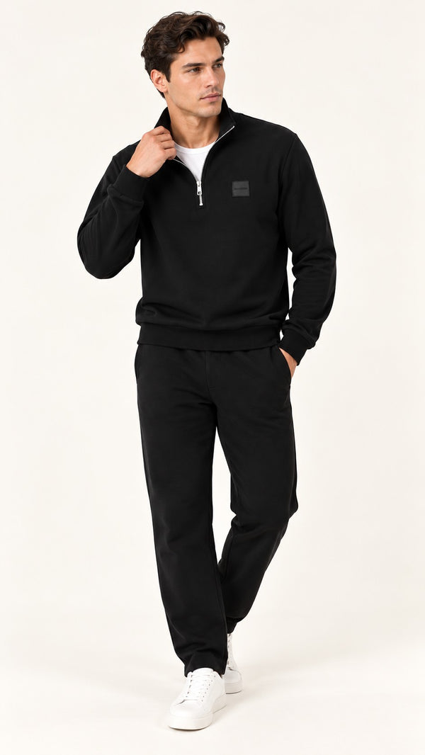 CALVİN KLEİN Yarım Fermuar Sweatshırt LV04LH229GUB1