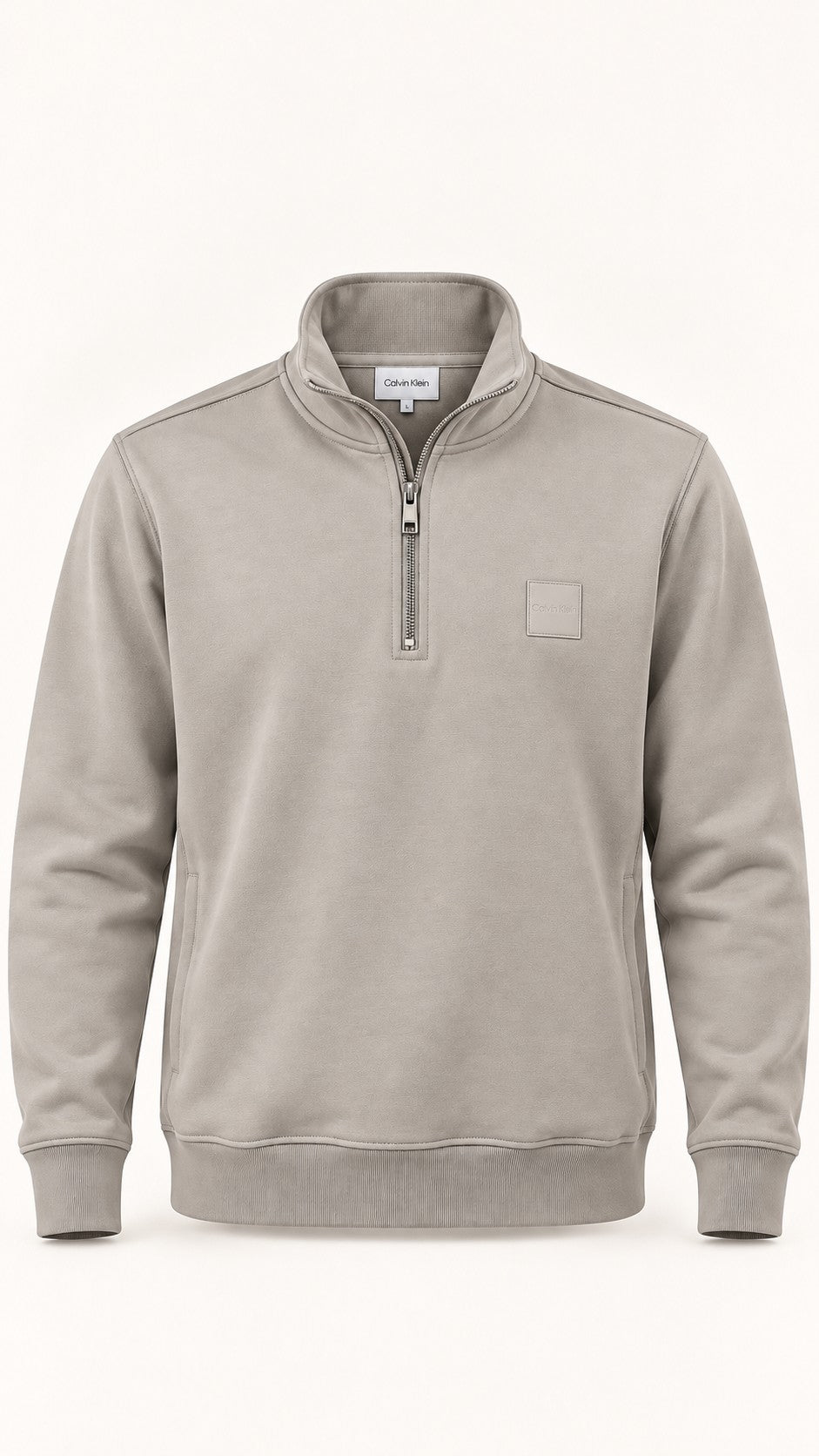 CALVİN KLEİN Yarım Fermuarlı Dik Yaka Sweatshırt LV04LH229GQCF