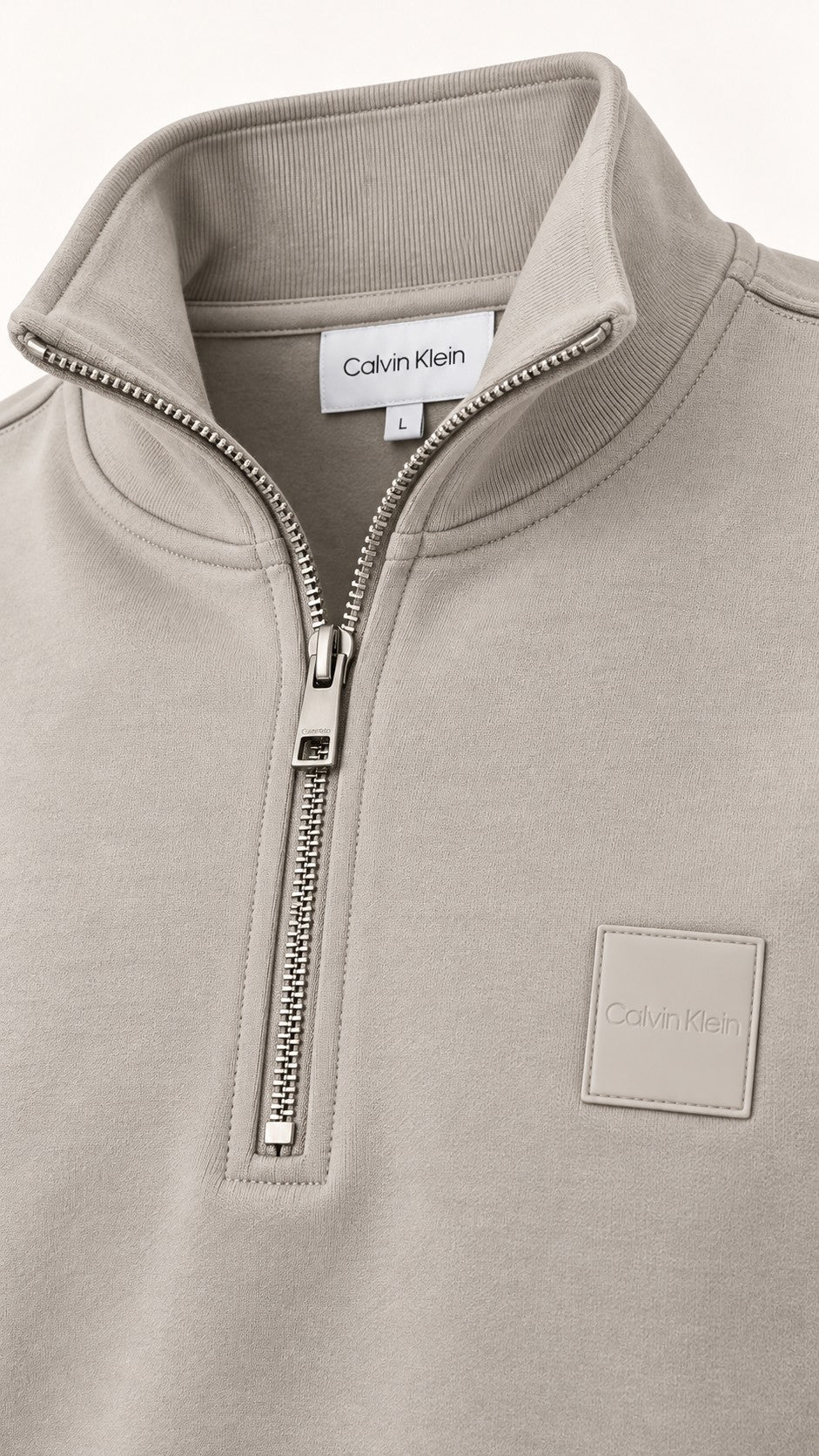 CALVİN KLEİN Yarım Fermuarlı Dik Yaka Sweatshırt LV04LH229GQCF