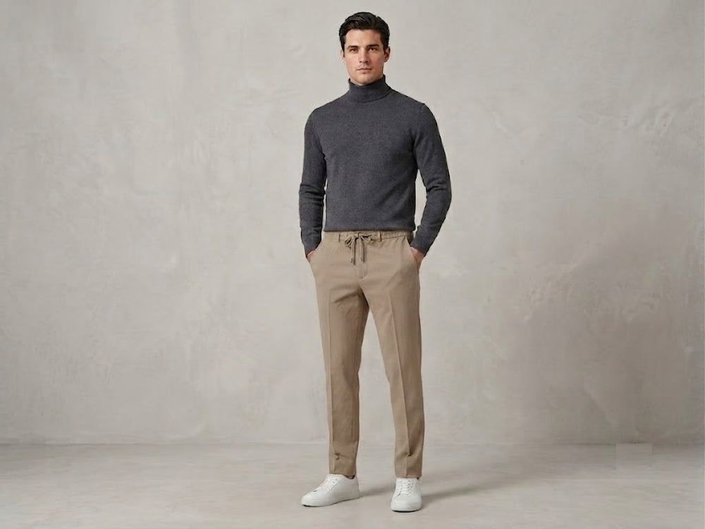 CAVANNA Jogger Fit Smart-Casual Pantolon 9395