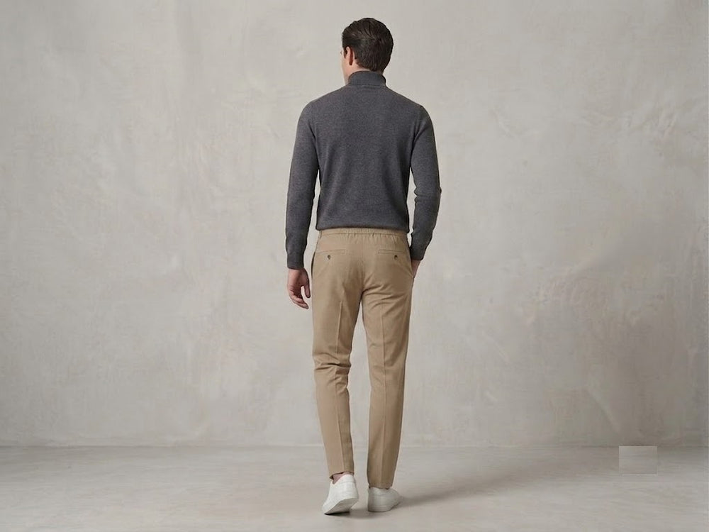 CAVANNA Jogger Fit Smart-Casual Pantolon 9395