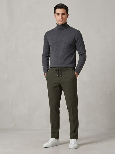 CAVANNA Jogger Fit Smart-Casual Pantolon 9395