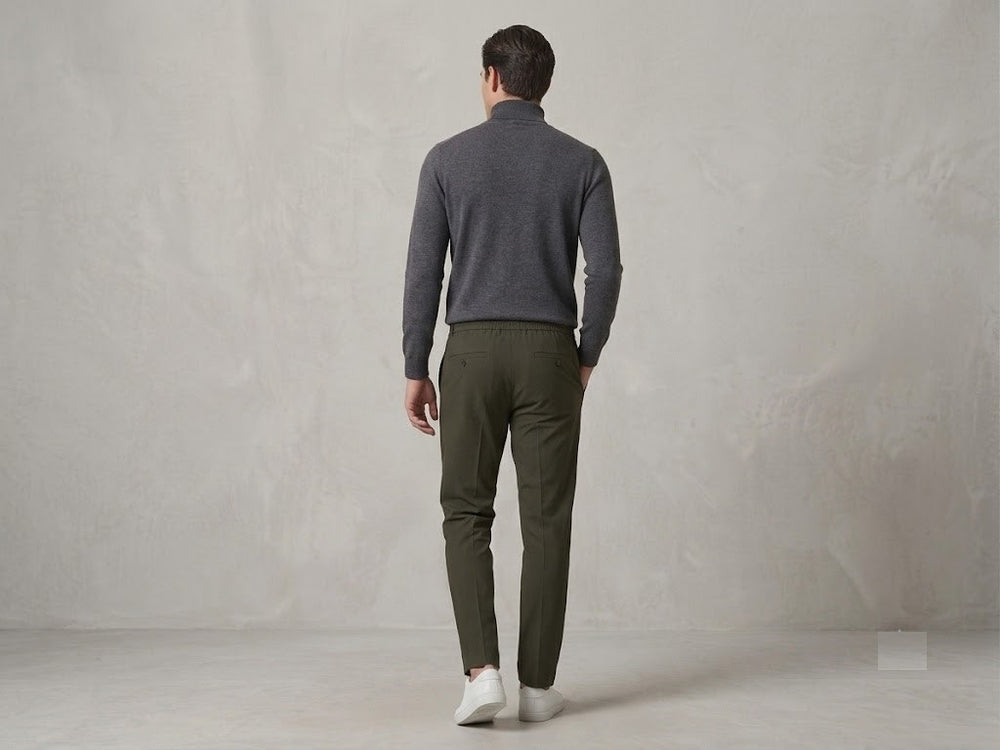 CAVANNA Jogger Fit Smart-Casual Pantolon 9395