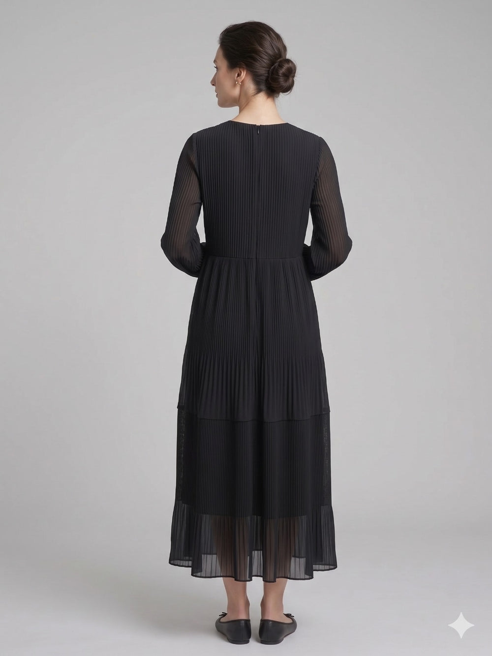 CENTİLMEN DOSSODOSSİ Pileli Elbise 7189