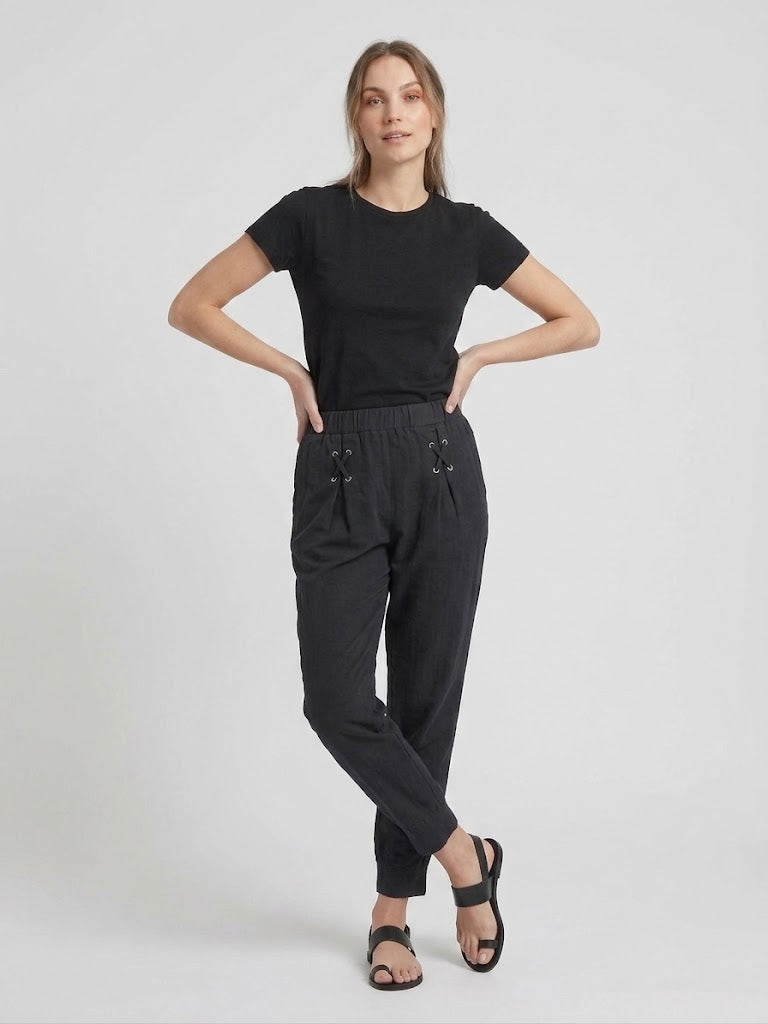 CENTİLMEN Bağcıklı Beli Lastikli Casual Pantolon  03111