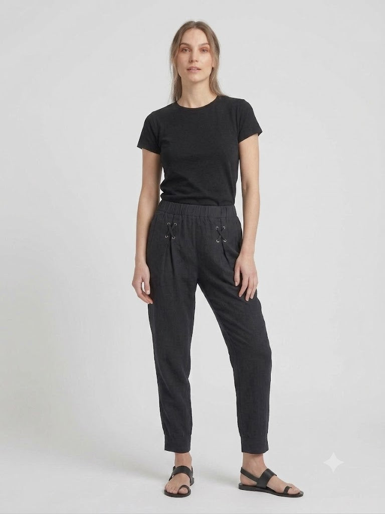 CENTİLMEN Bağcıklı Beli Lastikli Casual Pantolon  03111