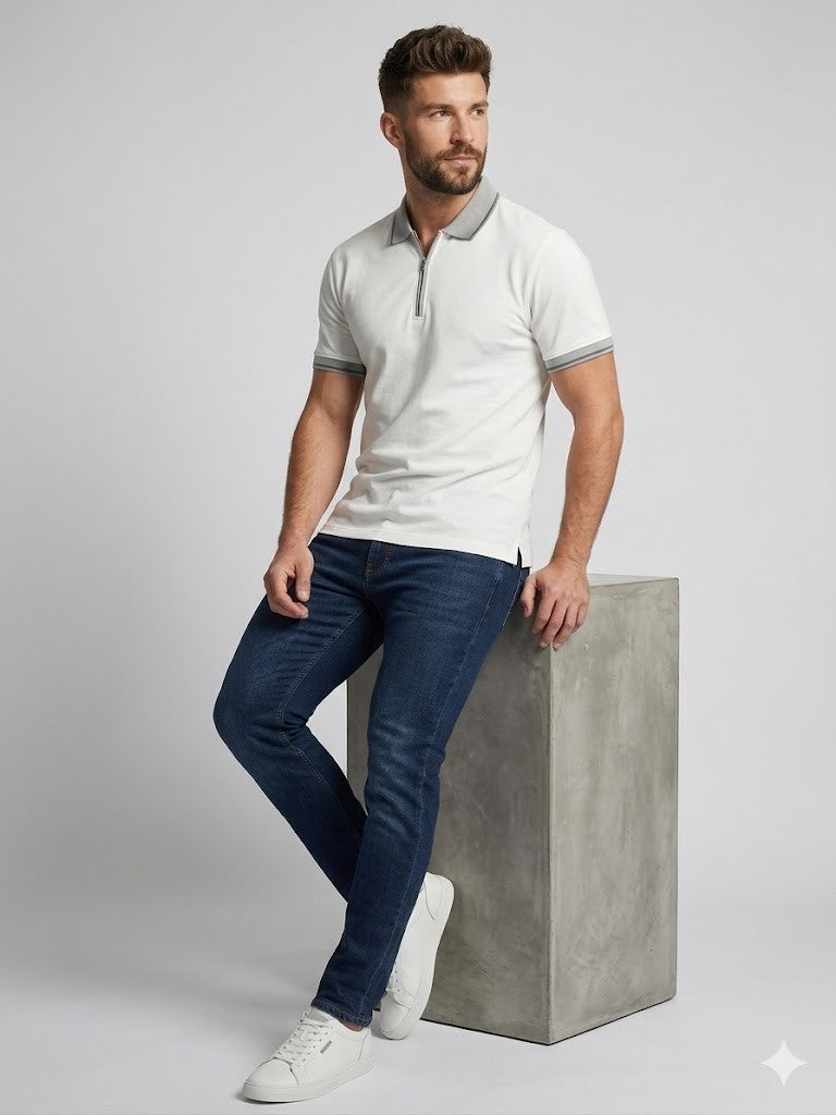 DİOR Erkek Modern Kesim Polo Yaka T-Shirt 2517205
