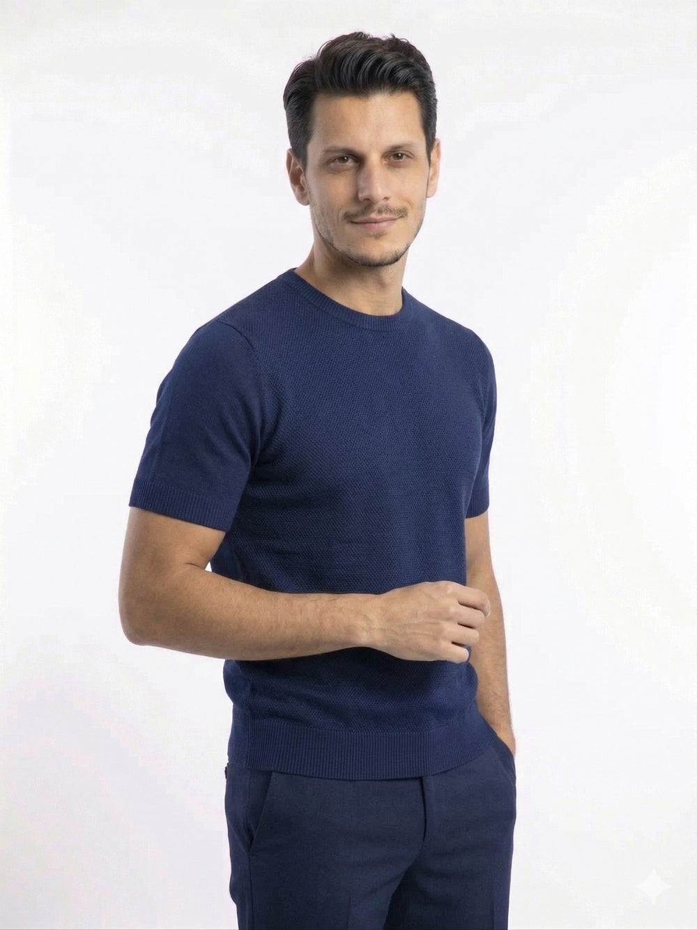 Bisiklet Yaka Triko Tişört  2615000