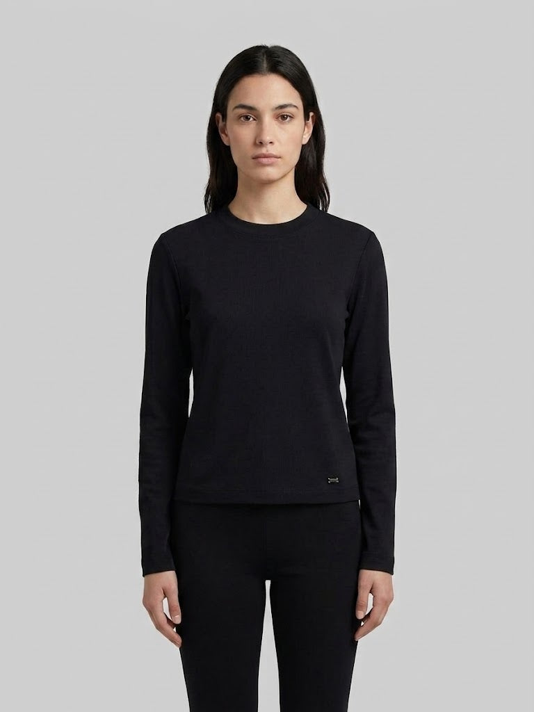 DOSSO DOSSİ PHARDİ Bisiklet Yaka Metal Logolu Basic T-Shirt 3023