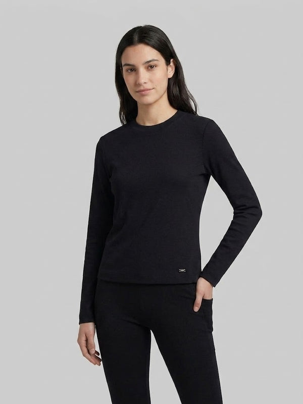 CENTİLMEN Bisiklet Yaka Metal Logolu Basic T-Shirt 3023